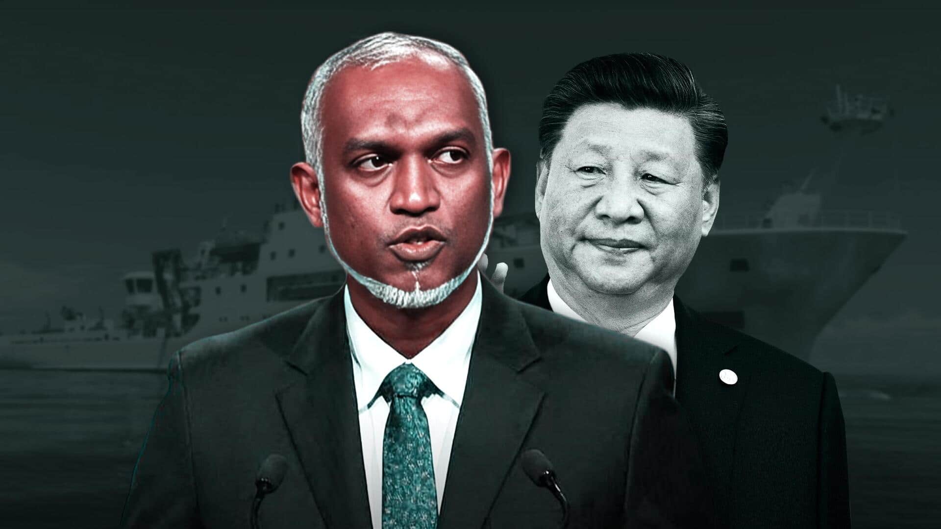 भारत से तनाव के बीच मालदीव पहुंचा चीन का 'अनुसंधान' जहाज, लगता है जासूसी का आरोप