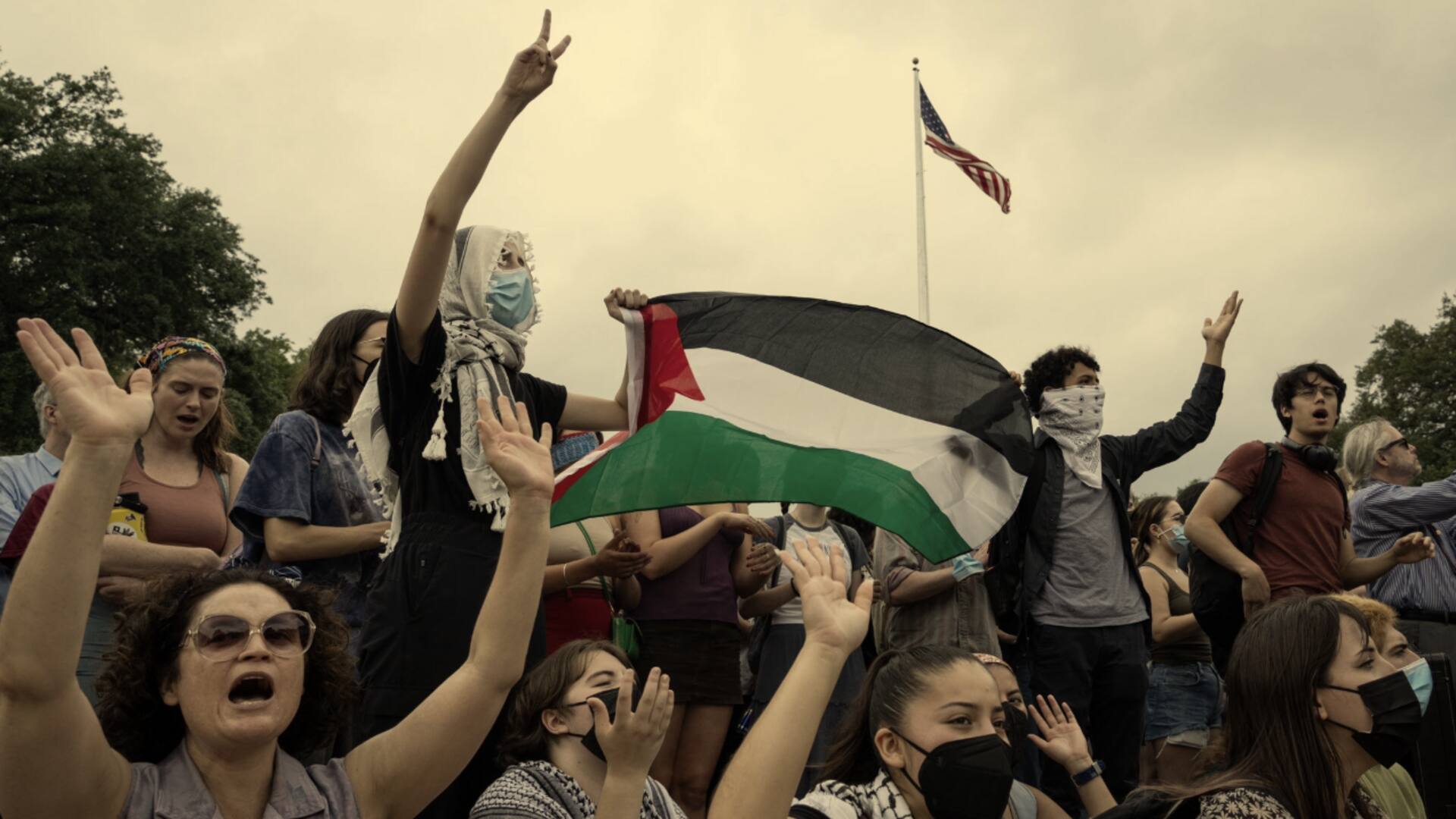 #NewsBytesExplainer: अमेरिकी विश्वविद्यालयों में फिलिस्तीन समर्थक प्रदर्शन, क्या हैं छात्रों की मांगें?