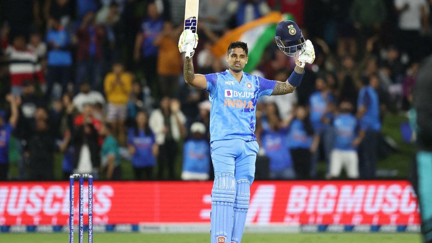 सूर्यकुमार यादव चुने गए 'ICC मेंस टी-20 क्रिकेटर ऑफ द ईयर', जानिए उनके आंकड़े