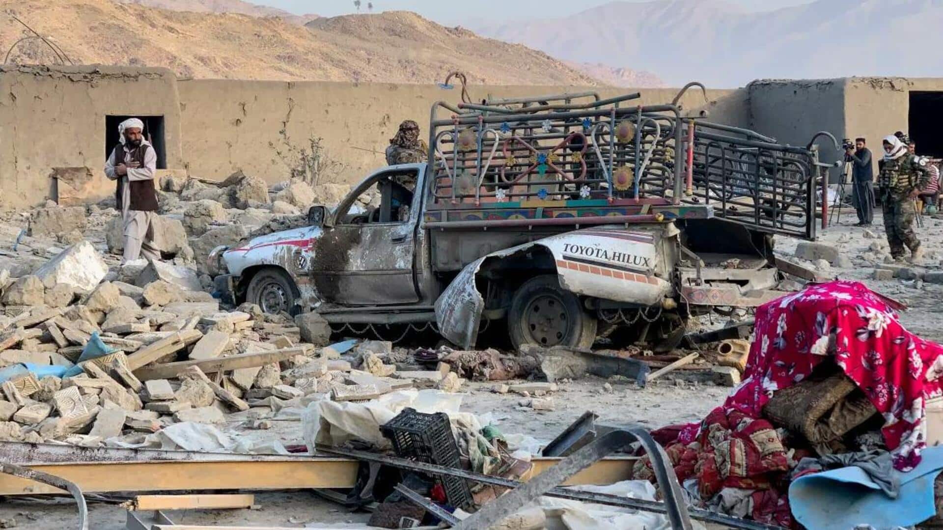 पाकिस्तान ने रातभर अफगानिस्तान के सीमावर्ती प्रांतों पर गोलाबारी की, बच्चों समेत 4 लोग मारे गए