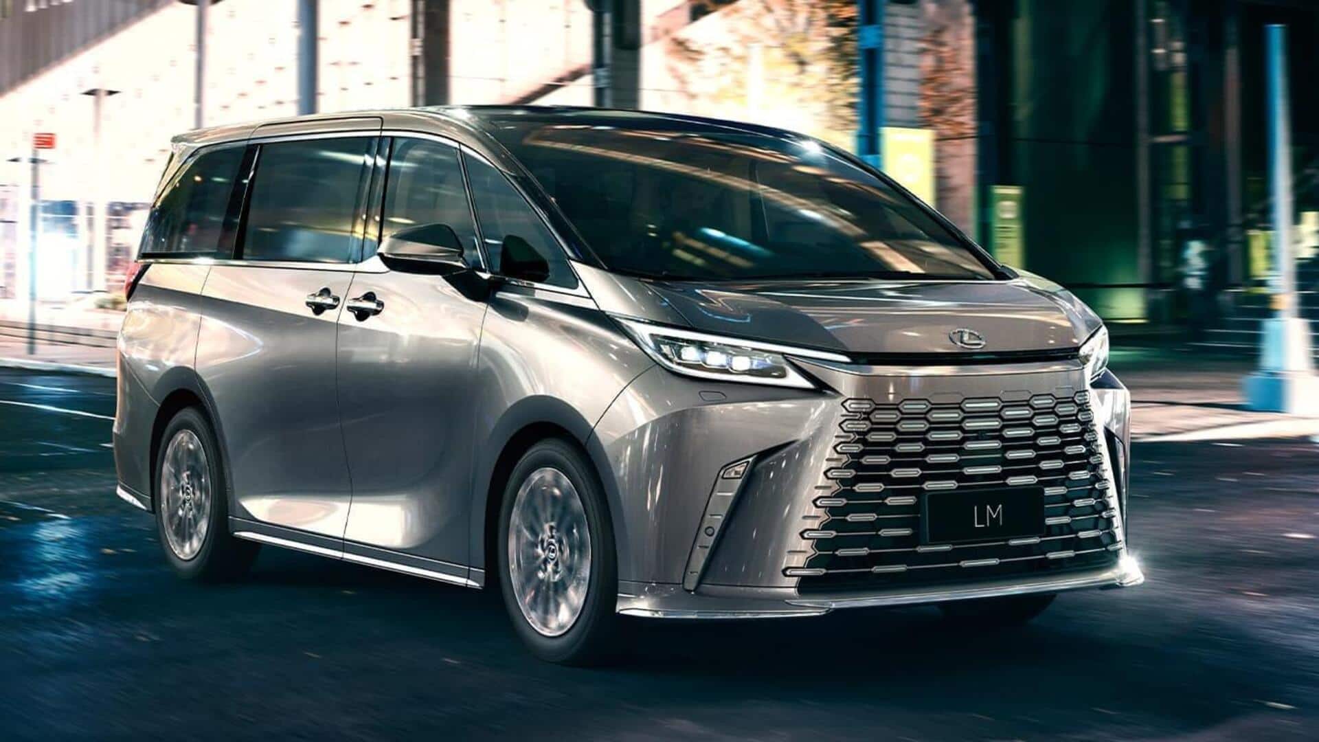 लेक्सस LM 350h को नई सुविधाओं के साथ किया अपडेट, जानिए कितनी है कीमत लेक्सस LM 350h को नई सुविधाओं के साथ किया अपडेट, जानिए कितनी है कीमत