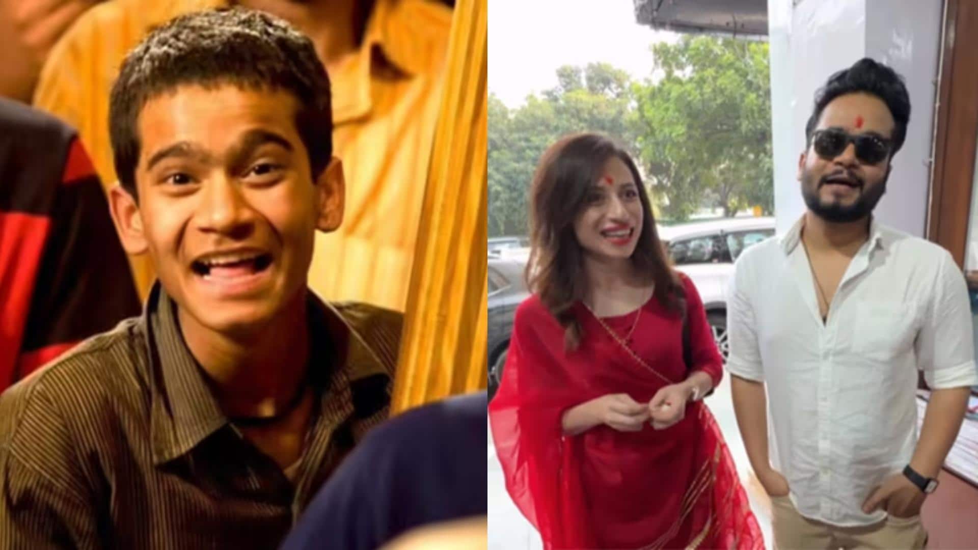 '3 इडियट्स' वाले 'मिलीमीटर' को पहचानना मुश्किल, तुर्की की पत्नी के साथ सामने आया वीडियो