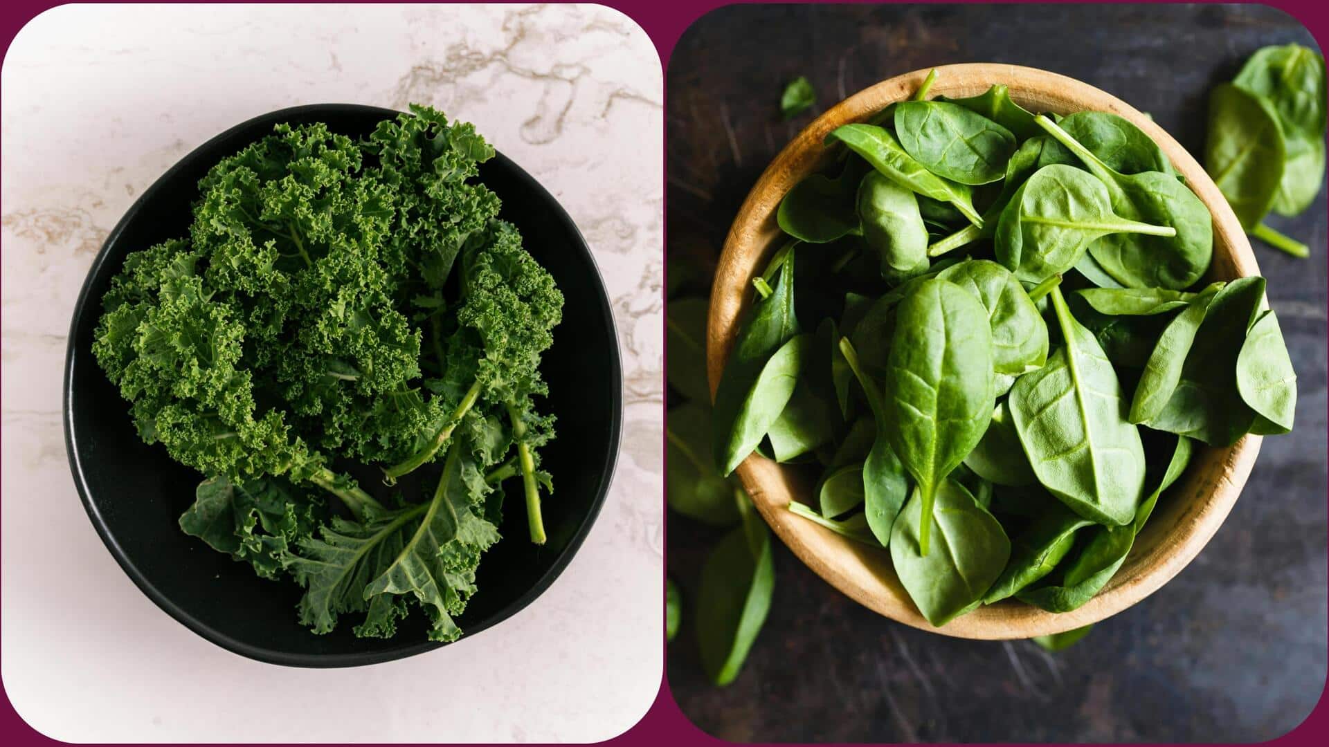 पालक बनाम केल: इनमें से किसका सेवन सेहत के लिए है ज्यादा फायदेमंद?