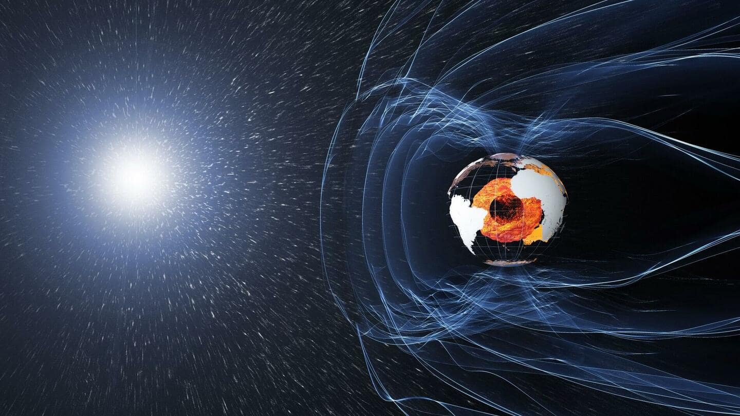 यूरोपीय अंतरिक्ष एजेंसी ने जारी की पृथ्वी के चुंबकीय क्षेत्र की "डरावनी" आवाज