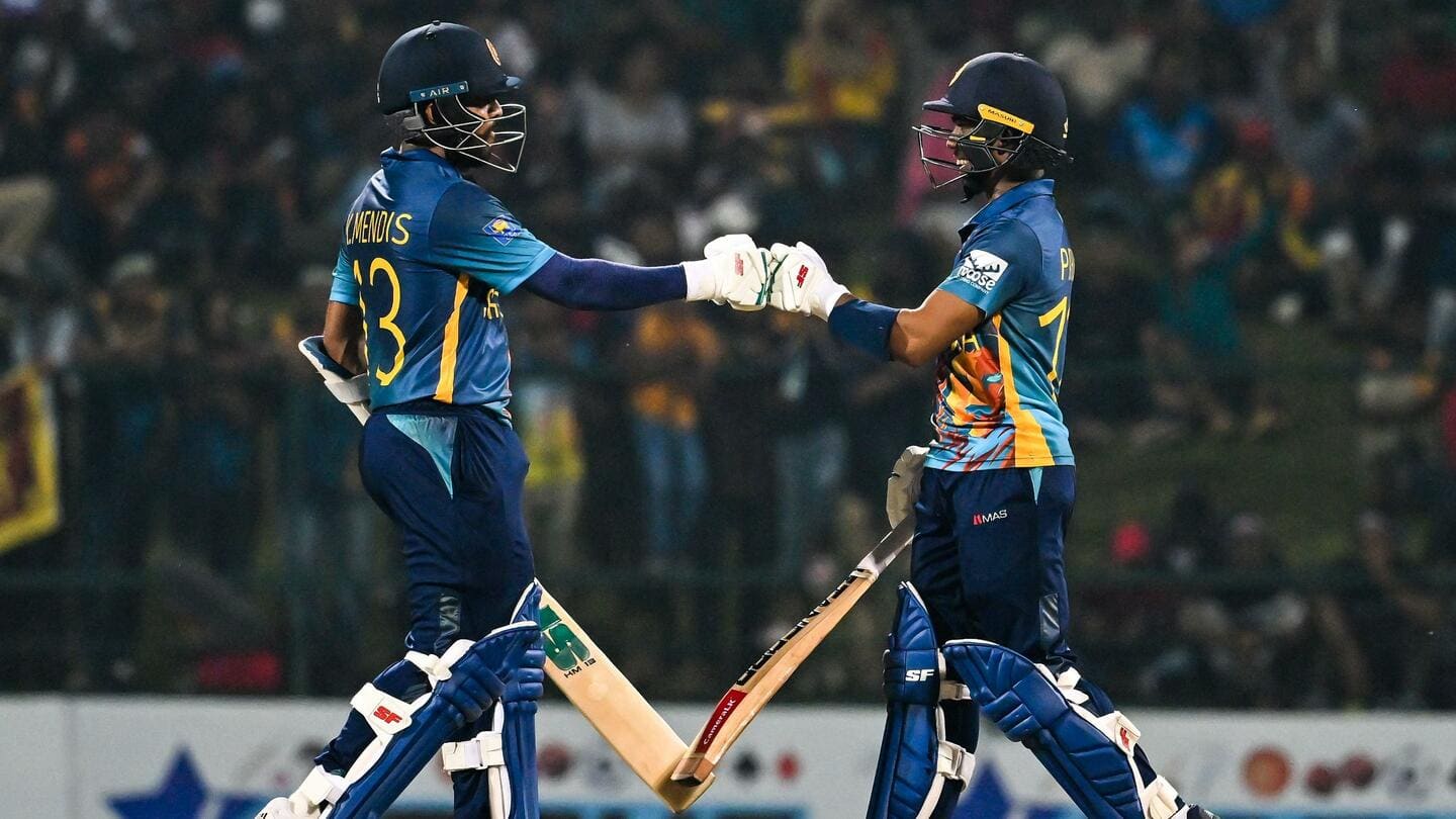 श्रीलंका ने अफगानिस्तान को तीसरे वनडे में चार विकेट से हराया, मैच में बने ये रिकॉर्ड्स