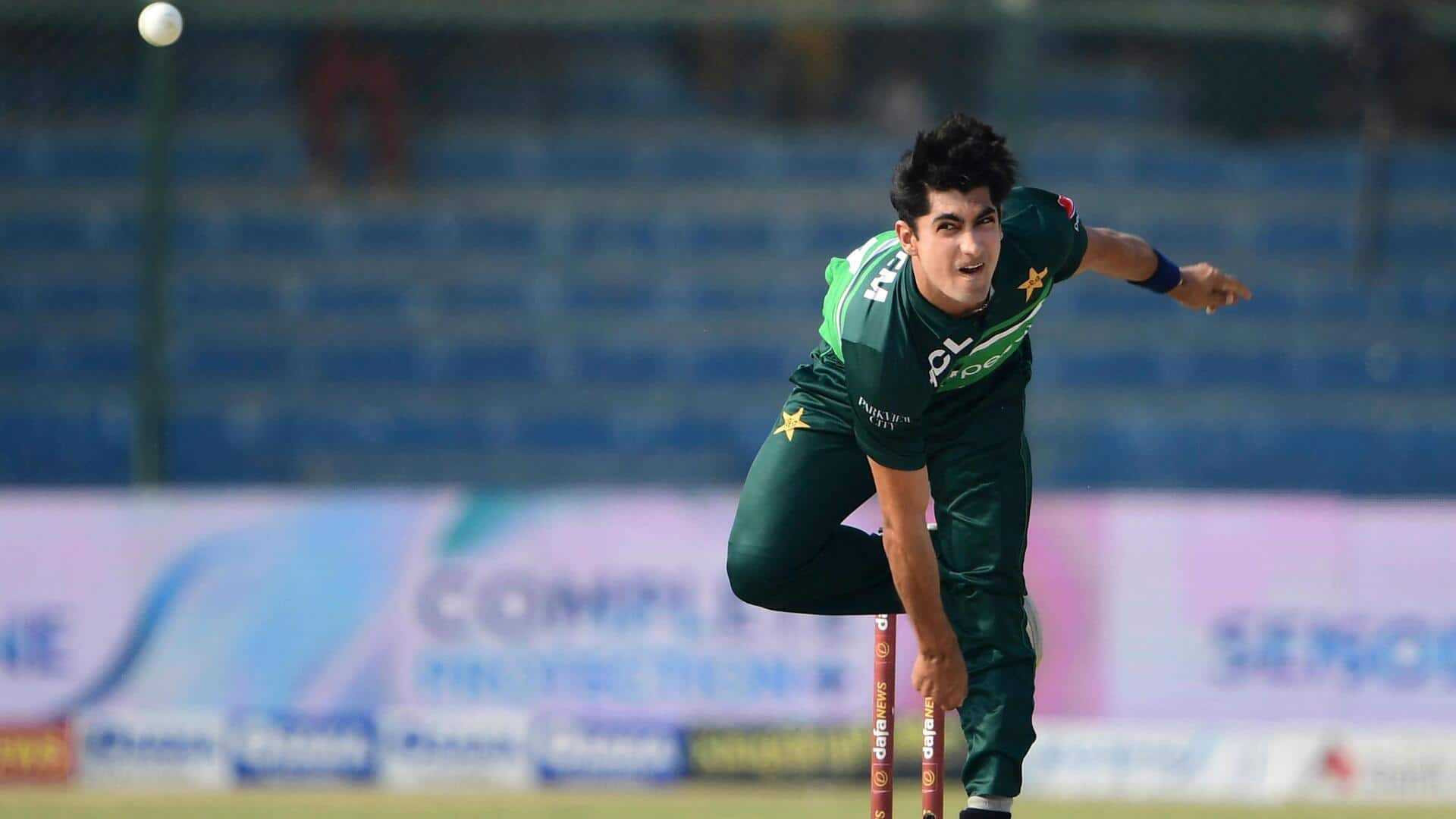 एशिया कप: पाकिस्तान के तेज गेंदबाज नसीम शाह टूर्नामेंट से हुए बाहर, जमान खान लेंगे जगह 