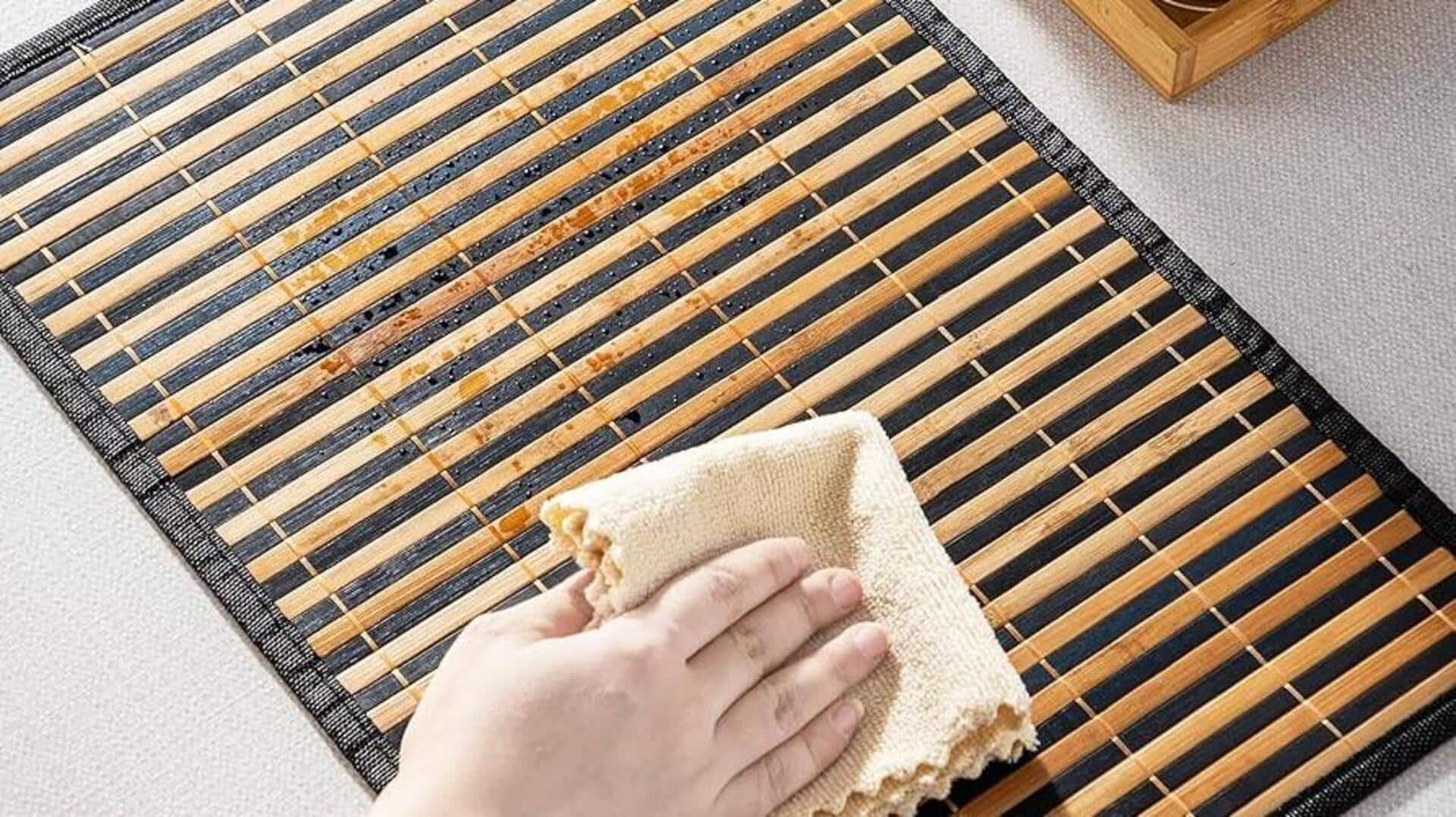 बांस के प्लेस मैट पर हाथ से पेंट करना चाहते हैं? इन बातों का रखें ध्यान