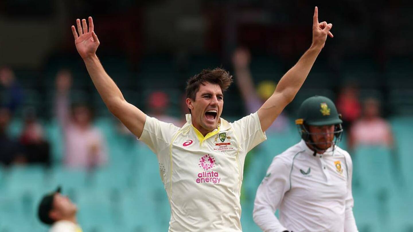 तीसरा टेस्ट: ऑस्ट्रेलिया ने 475/4 रन पर घोषित की पारी, दक्षिण अफ्रीका की खराब शुरुआत