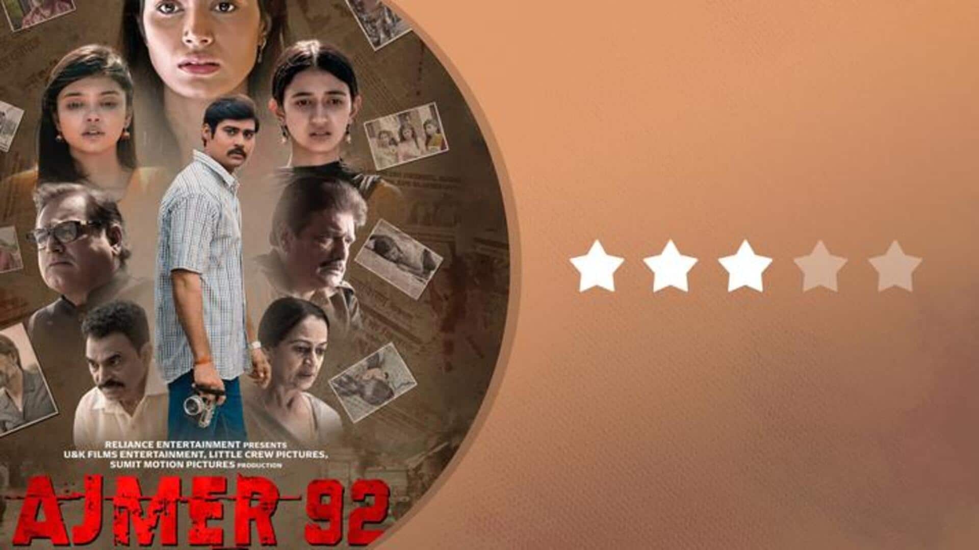'अजमेर 92' रिव्यू: 250 लड़कियों के साथ हुई दरिंदगी की कहानी बयां करती है फिल्म