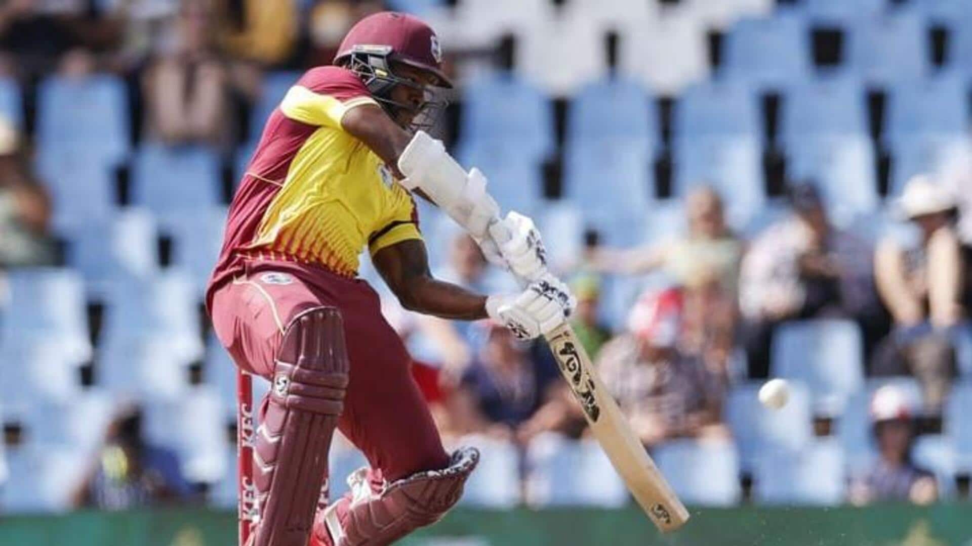 जिम्बाब्वे बनाम वेस्टइंडीज: काइल मेयर्स ने लगाया वनडे करियर का दूसरा अर्धशतक, जानिए उनके आंकड़े