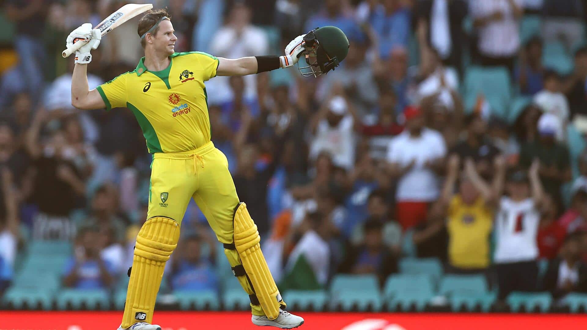 स्टीव स्मिथ के वनडे विश्व कप में 1,000 रन पूरे, ऐसा करने वाले 5वें ऑस्ट्रेलियाई बने