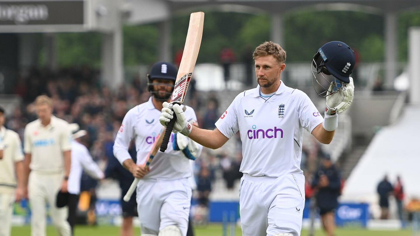 10,000 टेस्ट रन बनाने वाले दूसरे इंग्लिश बल्लेबाज बने जो रुट, जानें उनके आंकड़े