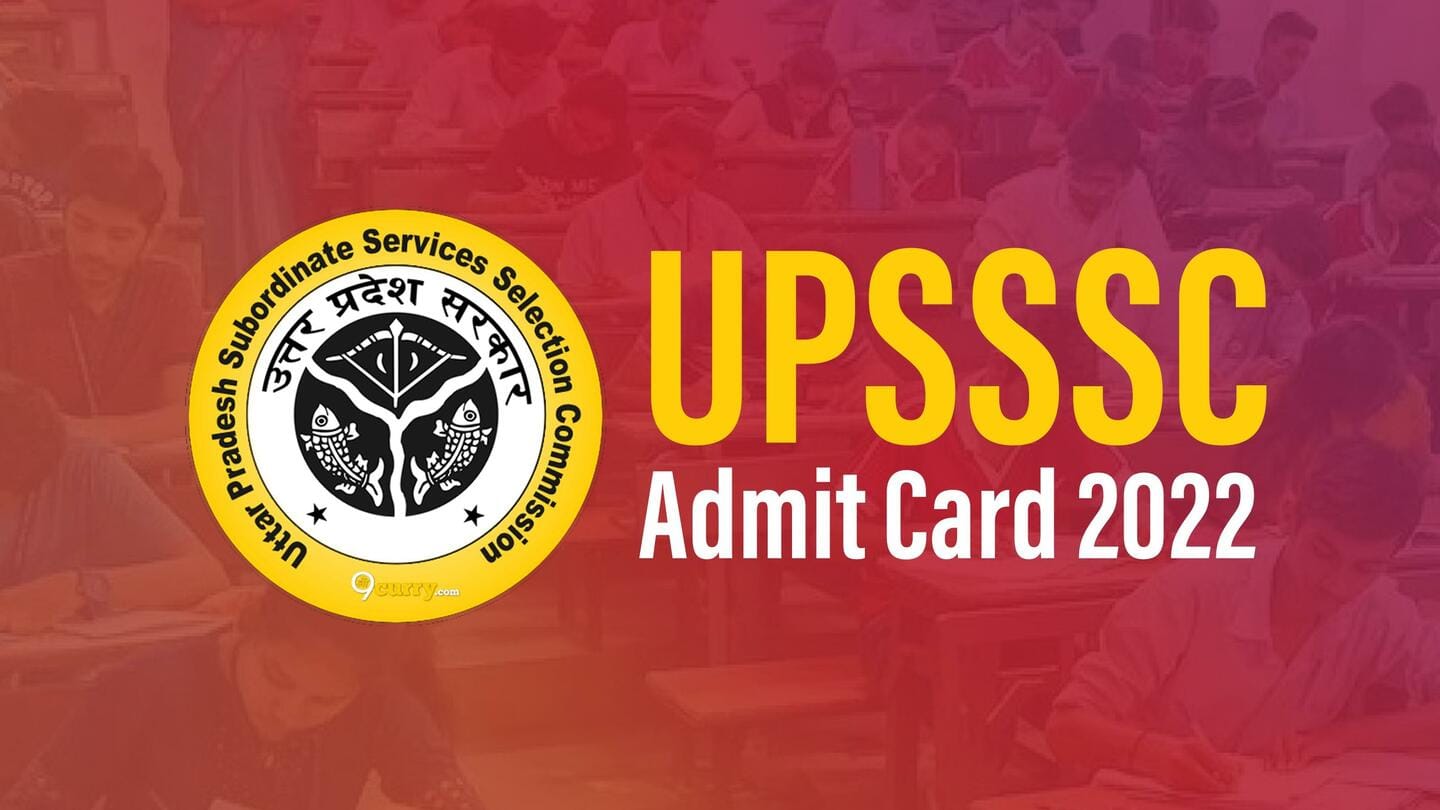 UPSSSC ने PET के एडमिट कार्ड किए जारी, ऐसे करें डाउनलोड