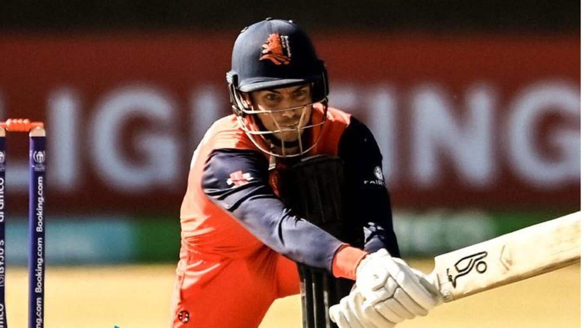 नीदरलैंड बनाम श्रीलंका: स्कॉट एडवर्ड्स ने लगाया वनडे करियर का 13वां अर्धशतक, जानिए उनके आंकड़े