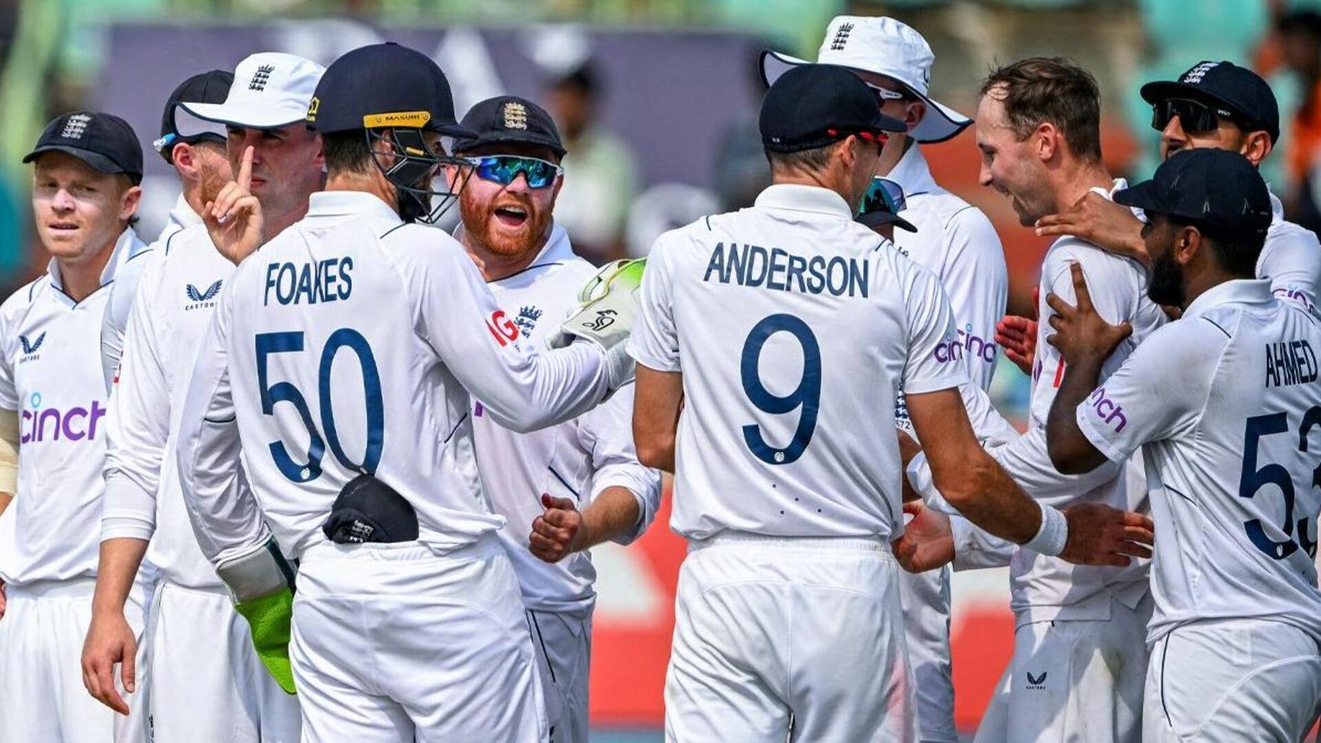 इंग्लैंड ने भारत के खिलाफ तीसरे टेस्ट के लिए घोषित की अपनी प्लेइंग इलेवन