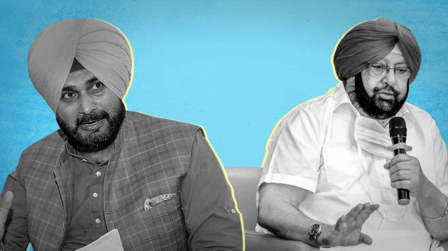 सिद्धू के नाम पर कैप्टन ने जताया विरोध सिद्धू के नाम पर कैप्टन ने जताया विरोध