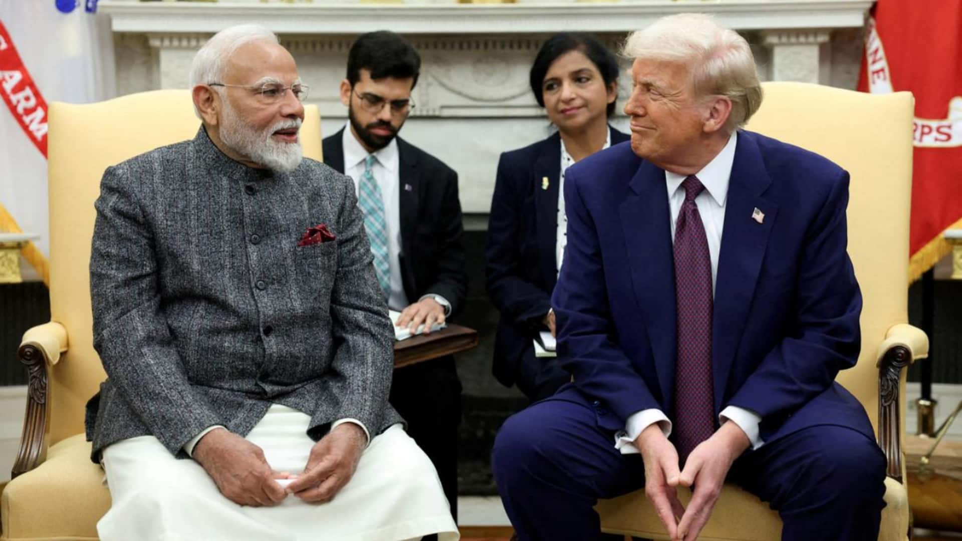 डोनाल्ड ट्रंप ने कहा- प्रधानमंत्री मोदी अच्छे दिखते हैं, उनके लिए मेरे मन में बहुत सम्मान