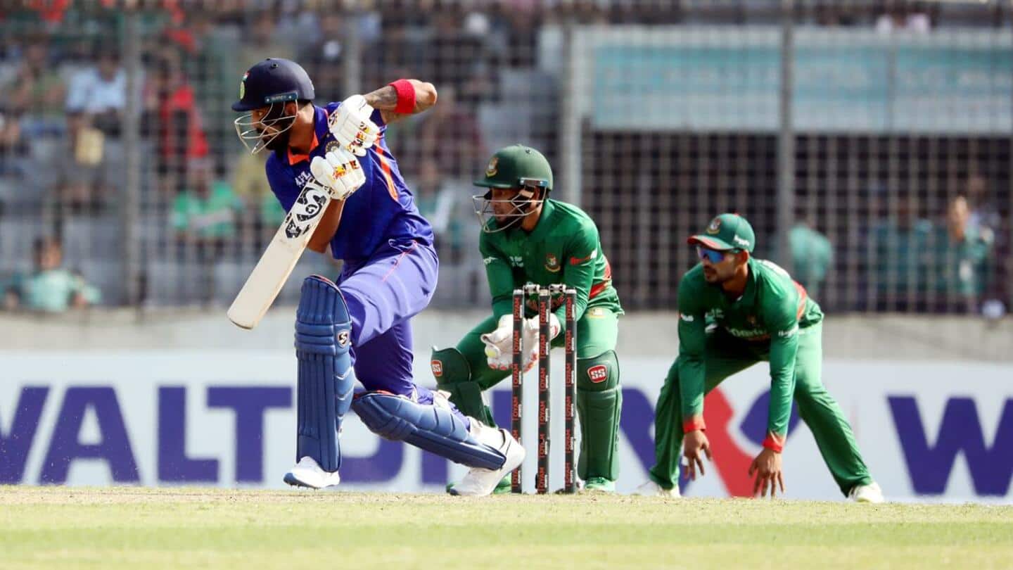 पहला वनडे: भारत ने बांग्लादेश को दिया 187 रनों का लक्ष्य, शाकिब ने लिए 5 विकेट