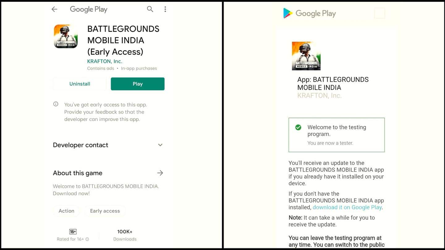 ऐसे डाउनलोड कर पाएंगे बैटलग्राउंड्स मोबाइल इंडिया ऐसे डाउनलोड कर पाएंगे बैटलग्राउंड्स मोबाइल इंडिया