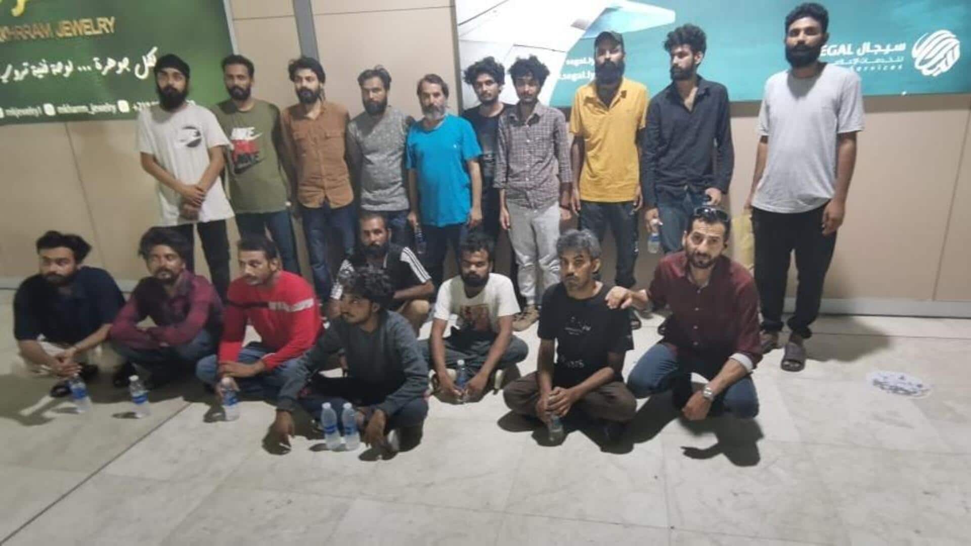 लीबिया की जेल से रिहा 17 भारतीय दिल्ली पहुंचे, ट्रैवल एजेंट्स की धोखाधड़ी के थे शिकार