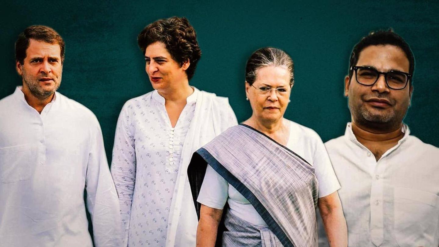गांधी परिवार से मुलाकात के एक दिन बाद निशाना बनाए गए प्रशांत किशोर गांधी परिवार से मुलाकात के एक दिन बाद निशाना बनाए गए प्रशांत किशोर