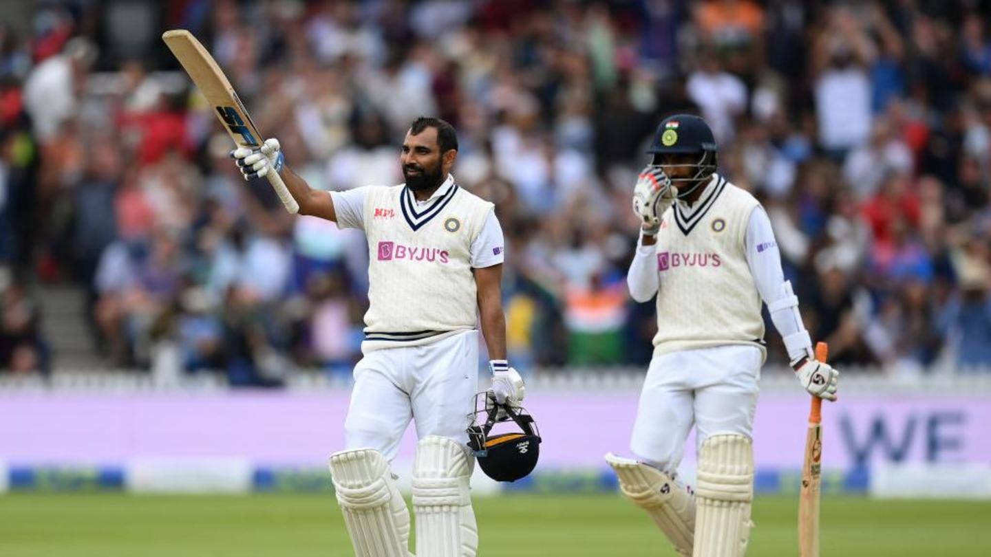 लॉर्ड्स टेस्ट: 298/8 के स्कोर पर घोषित भारतीय पारी, इंग्लैंड को मिला 272 रनों का लक्ष्य