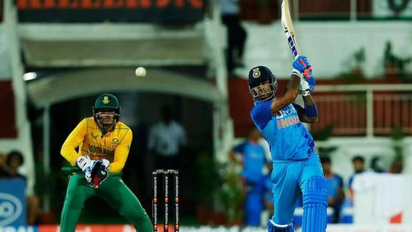 भारत बनाम दक्षिण अफ्रीका: पहले टी-20 में अर्धशतक लगाकर सूर्यकुमार ने बनाए कई रिकॉर्ड