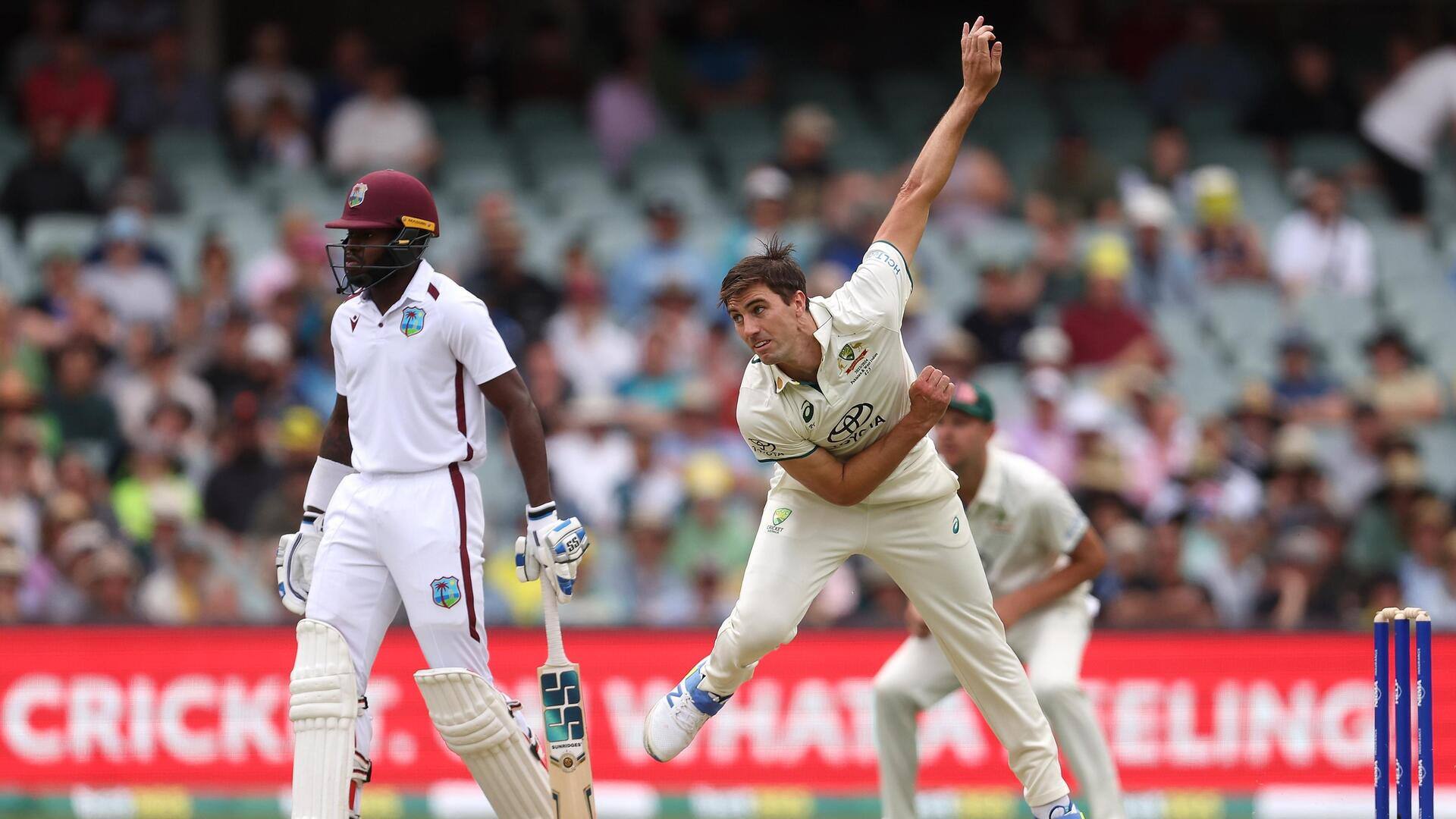 एडिलेड टेस्ट: वेस्टइंडीज के खिलाफ ऑस्ट्रेलिया की मैच में पकड़ मजबूत, ऐसा रहा दूसरा दिन