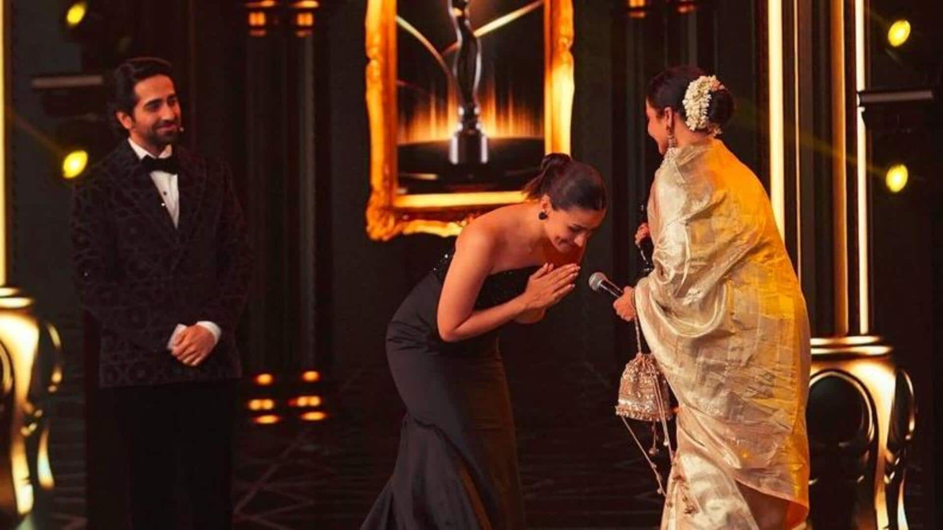 फिल्मफेयर अवॉर्ड्स 2023: जीत के बाद आलिया भट्ट ने साझा किया नोट, रणबीर-राहा को कहा शुक्रिया 