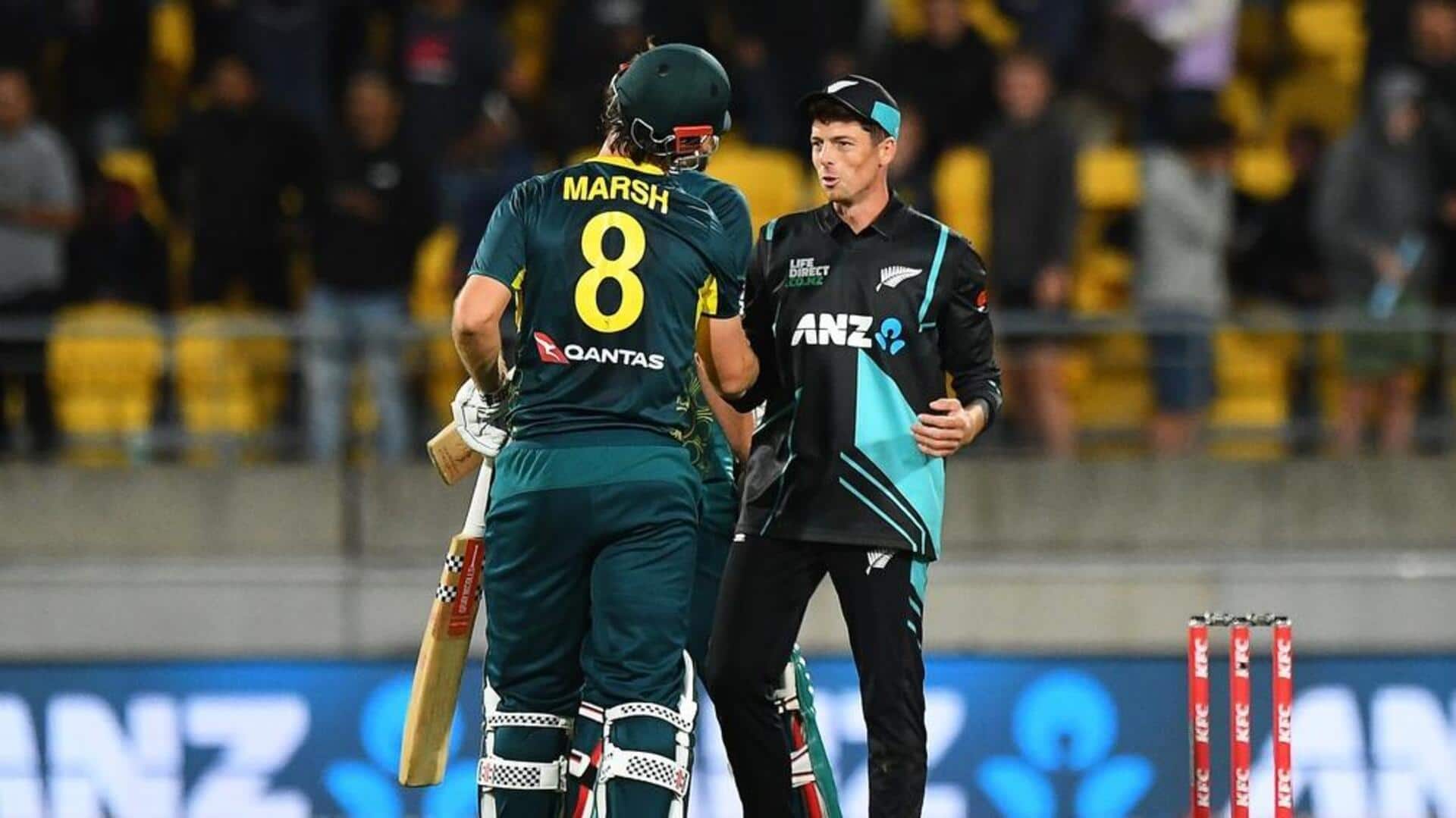 ऑस्ट्रेलिया ने न्यूजीलैंड को तीसरे टी-20 में हराते हुए 3-0 से जीती सीरीज, ये बने रिकॉर्ड्स