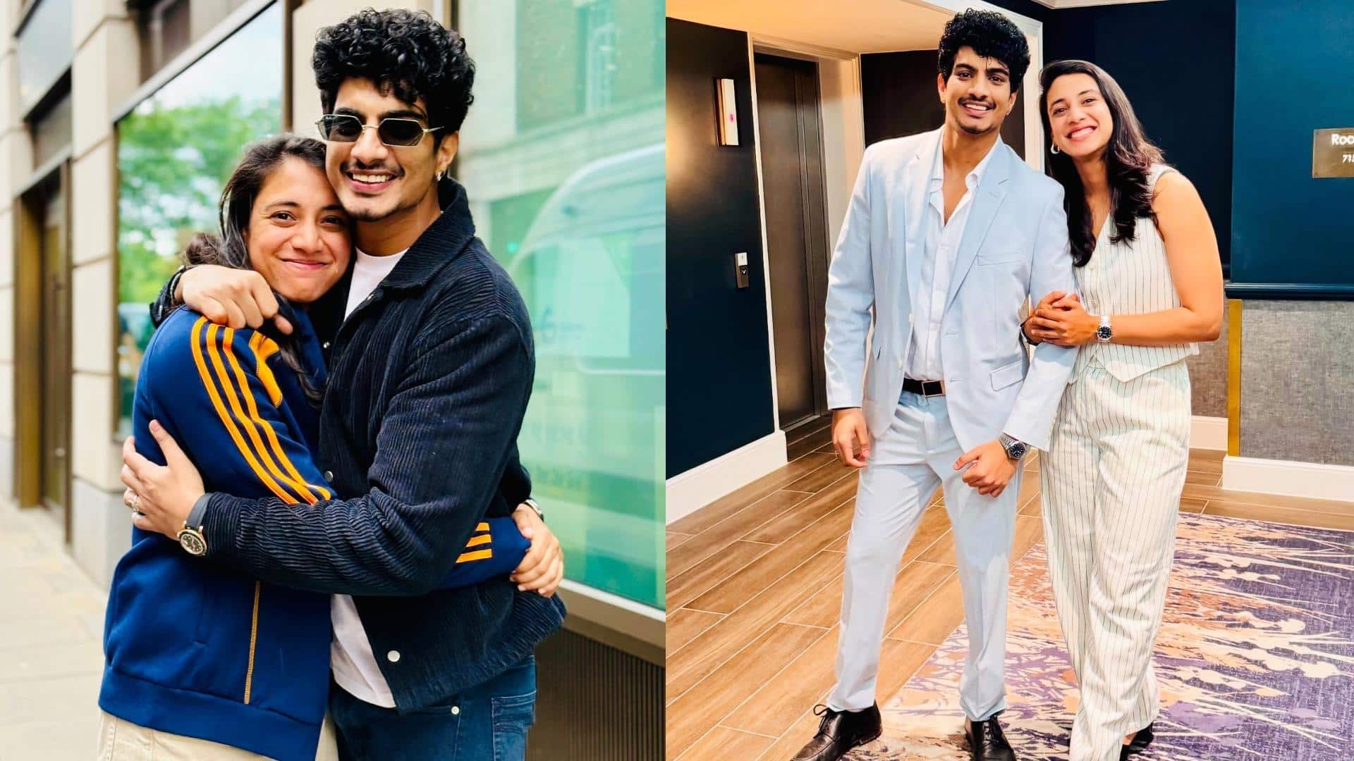 स्मृति मंधाना से शादी टलने के बाद प्रेमानंद महाराज से मिले पलाश मुच्छल, सामने आई तस्वीर