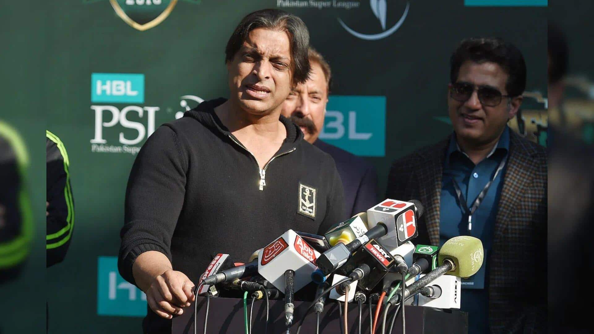 शोएब अख्तर ने किया खिलाड़ियों पर PCB की कार्रवाई की समर्थन, बताया क्या है योजना