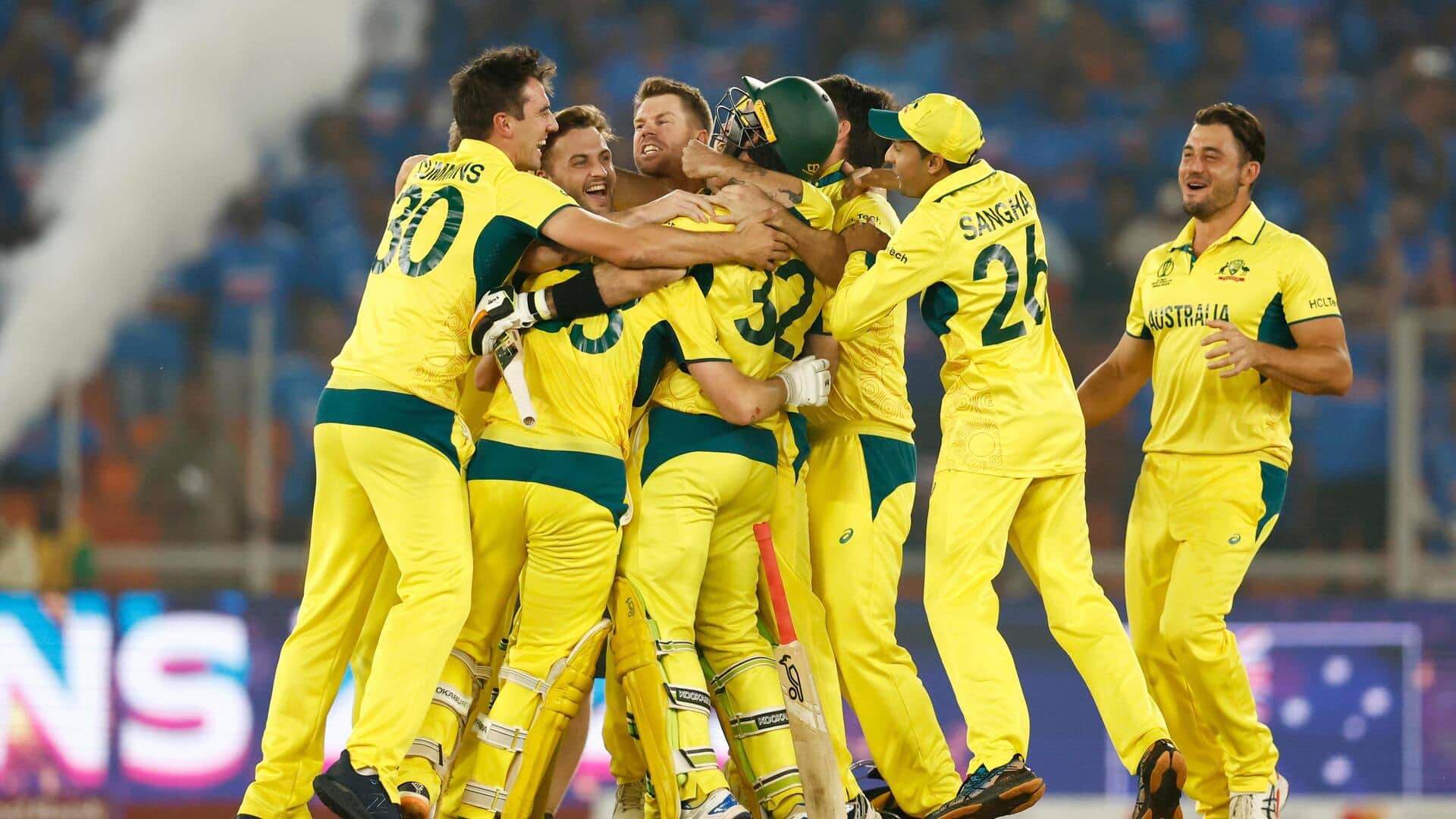 ऑस्ट्रेलिया क्रिकेट टीम ने छठी बार जीता विश्व कप का खिताब, आंकड़ों में जानिए प्रदर्शन