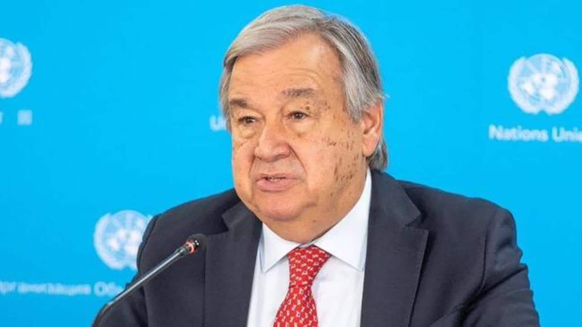 UN प्रमुख एंटोनियो गुटेरेस का अहम बयान, कहा- वैश्विक AI वार्ता के लिए भारत सही जगह
