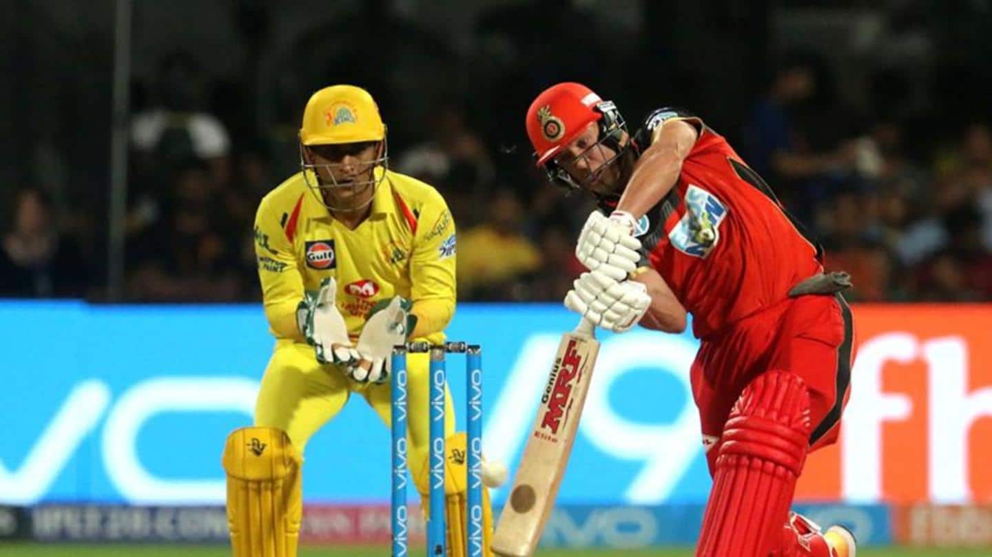 IPL: चेन्नई सुपर किंग्स के खिलाफ कैसा रहा है एबी डिविलियर्स का प्रदर्शन?