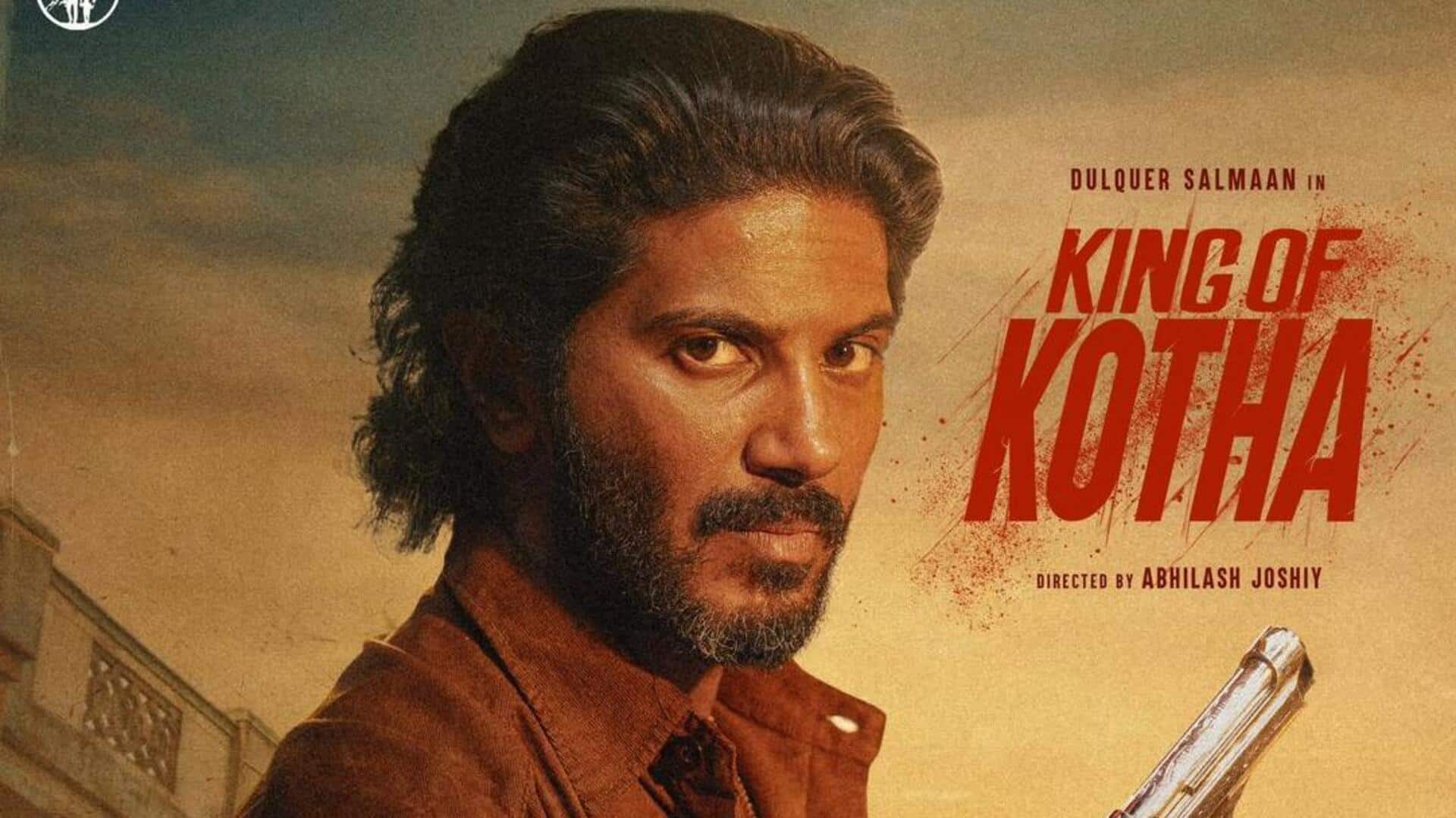 फिल्म 'किंग ऑफ कोठा' का ट्रेलर जारी, एक्शन करते नजर आए दुलकर सलमान 