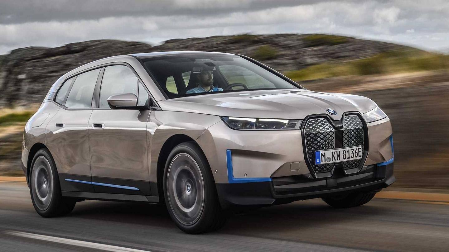iX SUV में मिलेंगे दो बैटरी विकल्प iX SUV में मिलेंगे दो बैटरी विकल्प