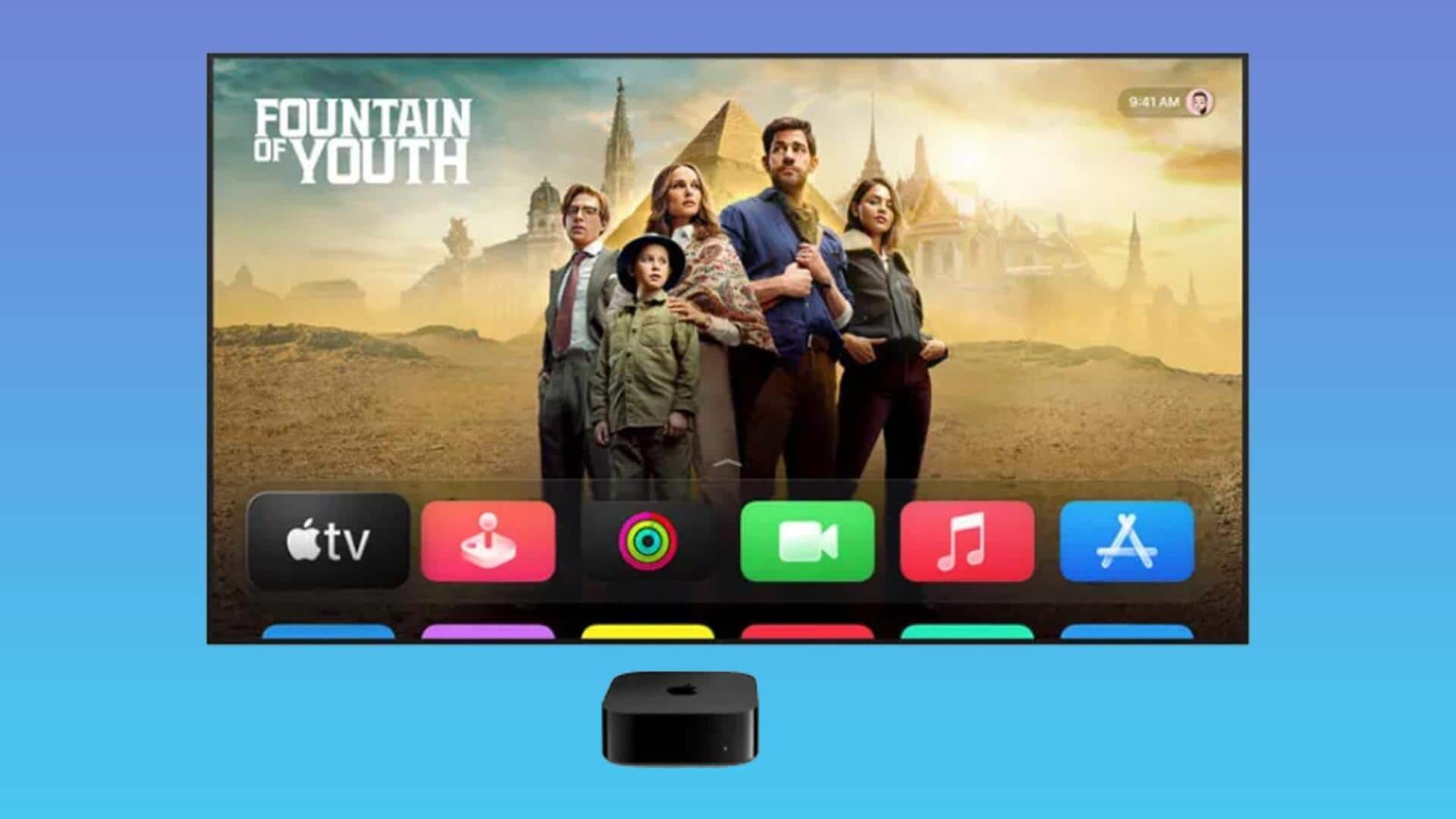 WWDC 2025: ऐपल ने tvOS 26 का किया ऐलान, मिलते हैं ये फीचर्स WWDC 2025: ऐपल ने tvOS 26 का किया ऐलान, मिलते हैं ये फीचर्स