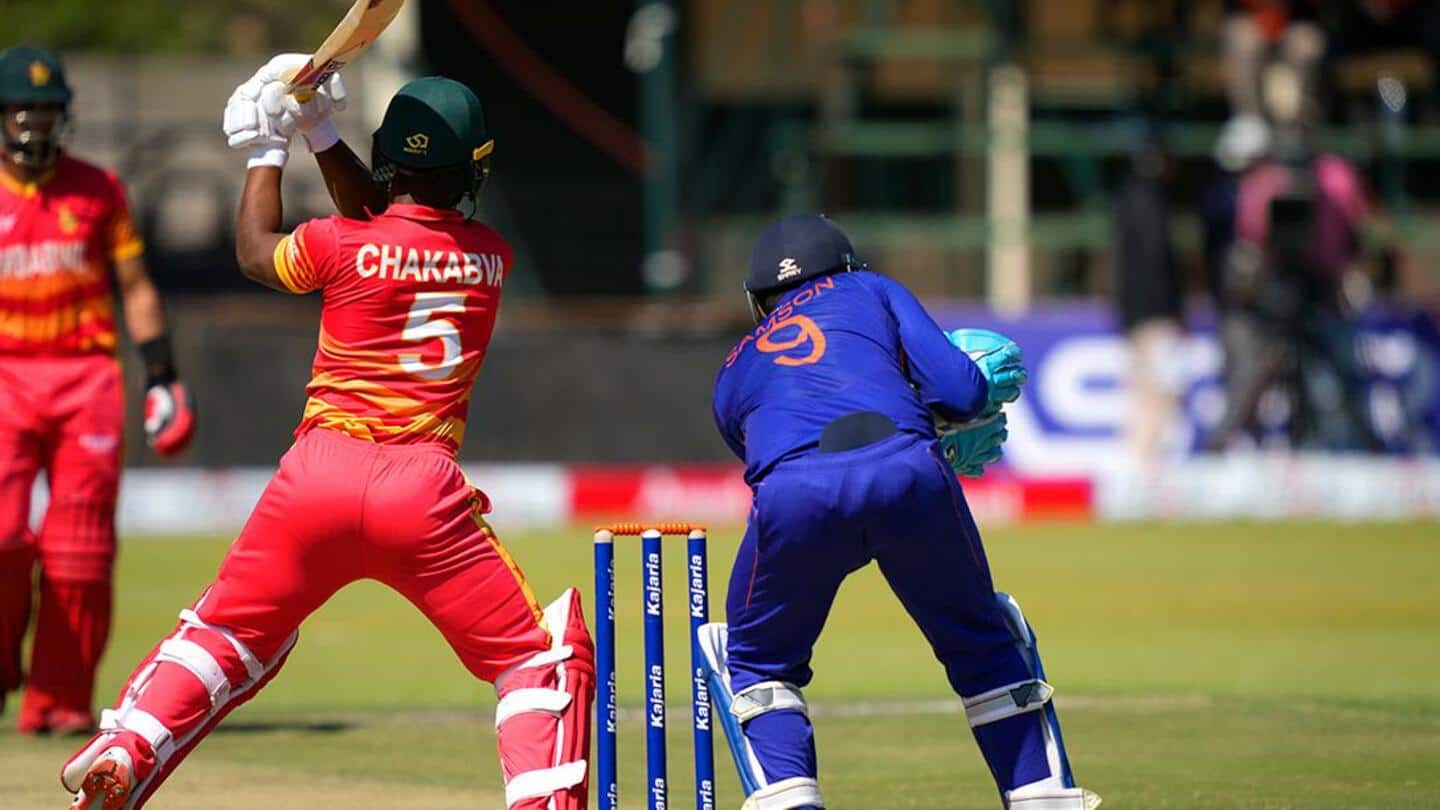 पहला वनडे: जिम्बाब्वे की पारी 189 रनों पर सिमटी, दीपक चाहर ने की घातक गेंदबाजी