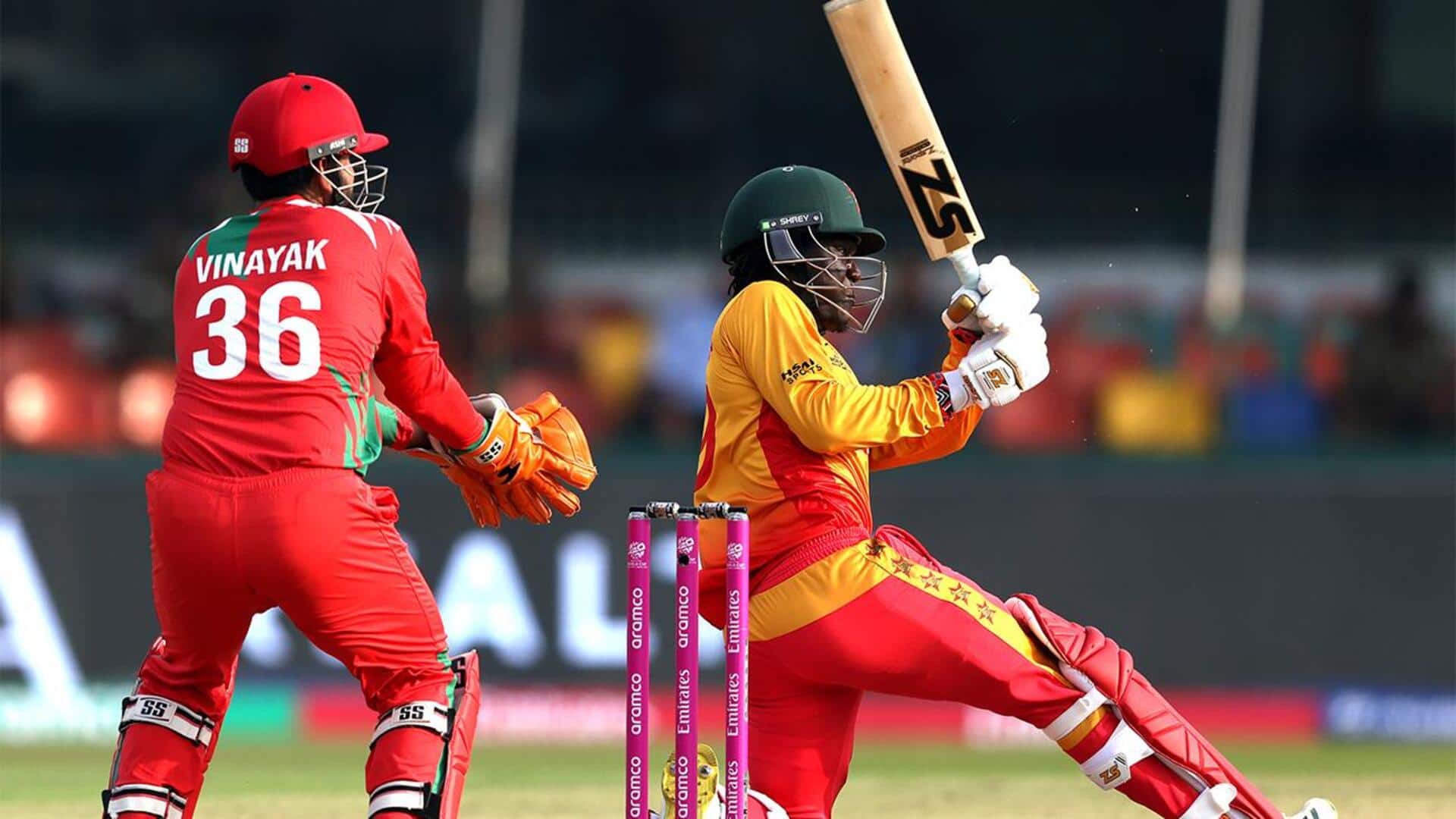 टी-20 विश्व कप 2026: जिम्बाब्वे ने ओमान को 8 विकेट से हराया, ये बने रिकॉर्ड्स 