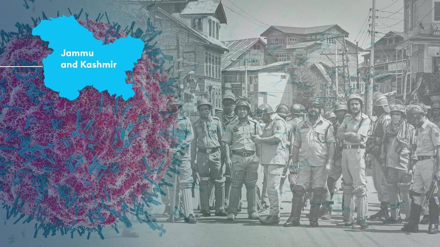 जम्मू-कश्मीर के 95 प्रतिशत पुलिसकर्मी और 91 प्रतिशत स्वास्थ्यकर्मी हो चुके कोरोना वायरस से संक्रमित