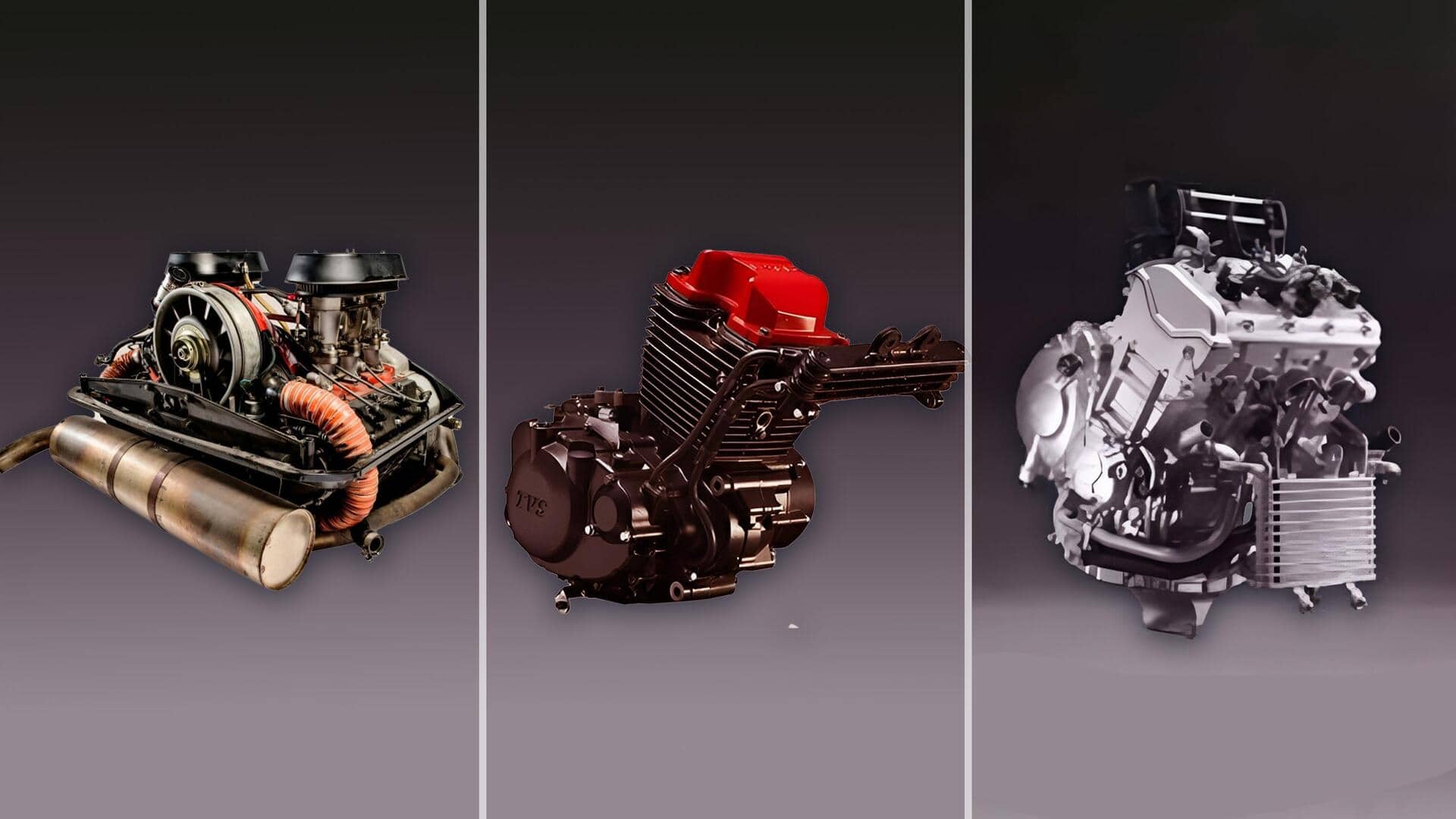 #NewsBytesExplainer: एयर कूल्ड सहित कितने तरह के होते हैं बाइक इंजन? जानिए इनमें अंतर