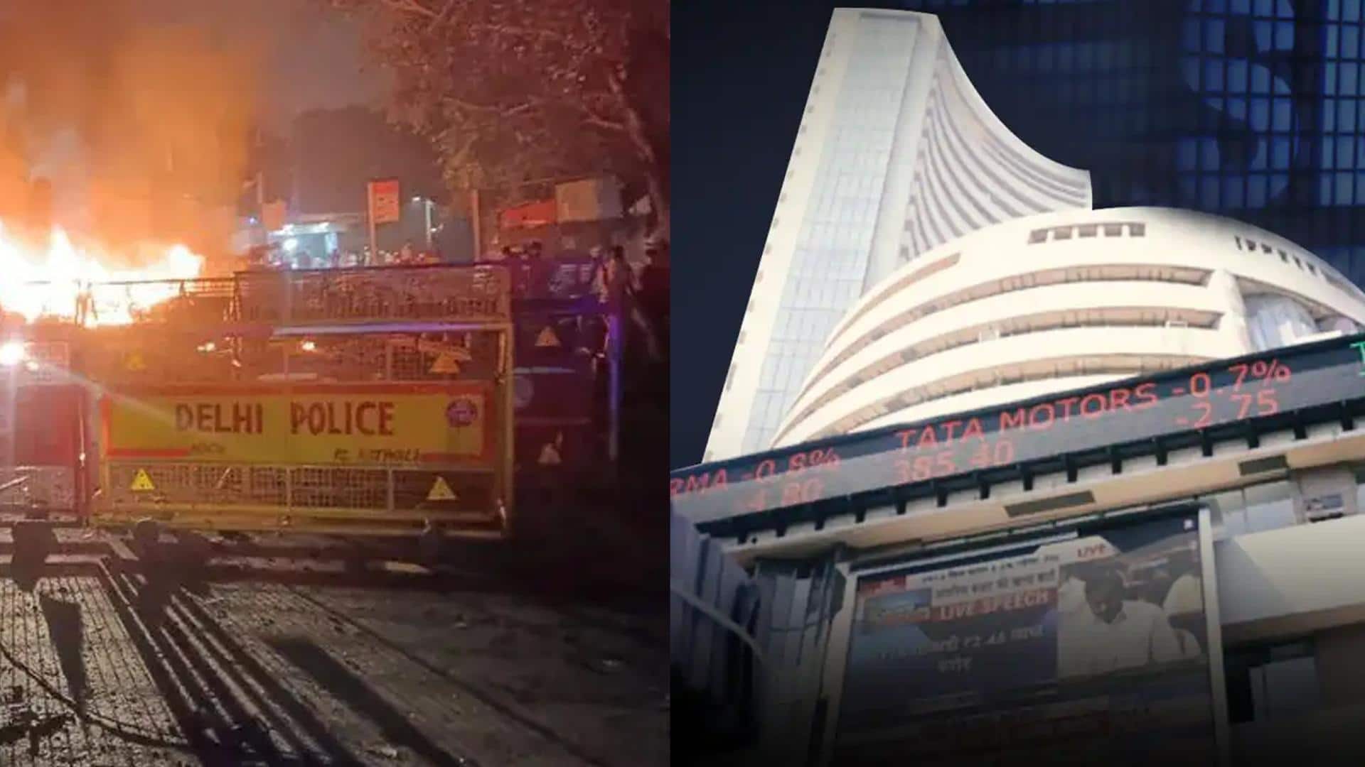 दिल्ली विस्फोट का आज शेयर बाजार पर क्यों नहीं दिखा कोई असर? 