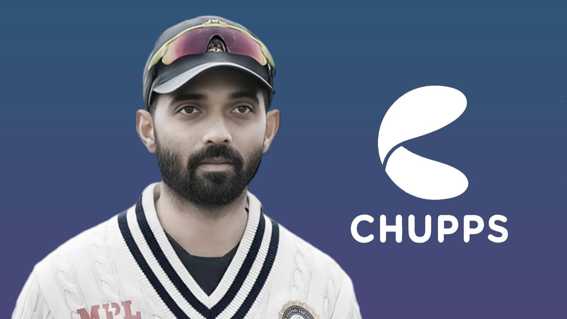 अजिंक्य रहाणे निवेशक और सलाहकार के रूप में चप्स फुटवियर से जुड़े