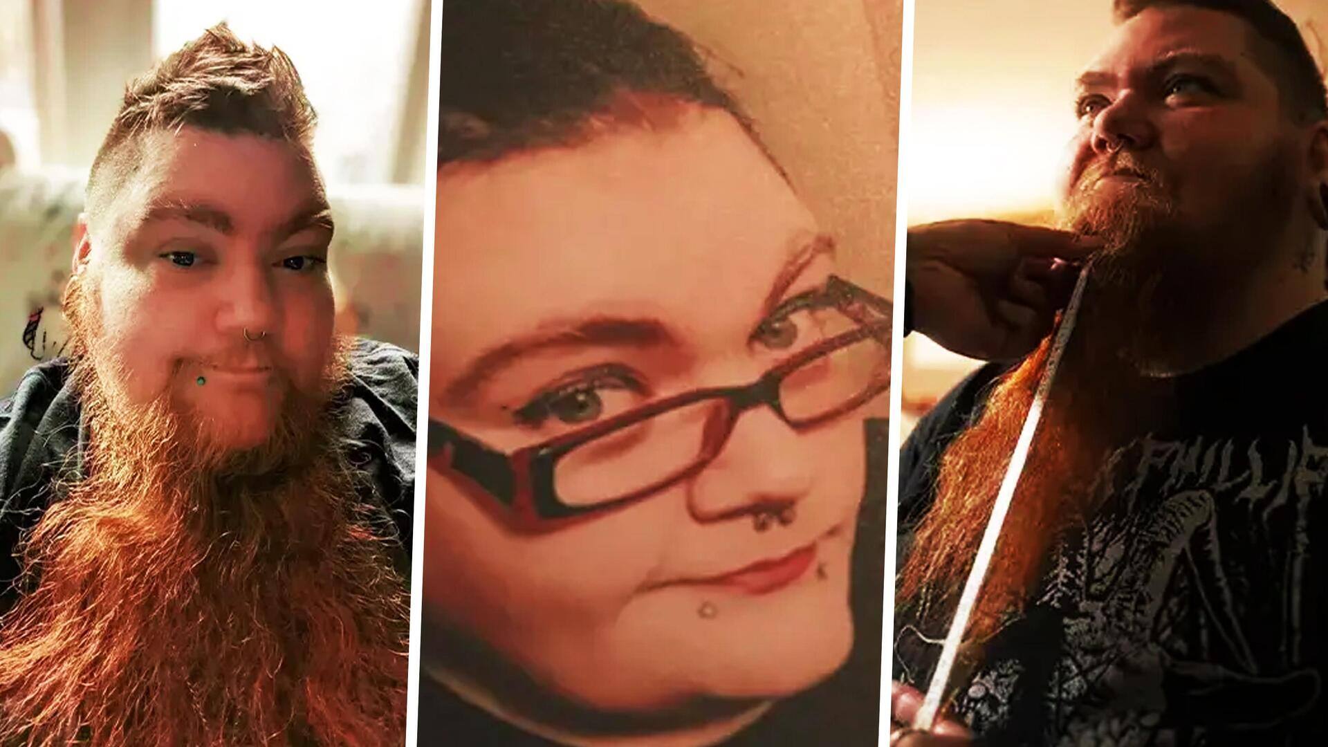 अमेरिका: 38 वर्षीय महिला ने तोड़ा सबसे लंबी दाढ़ी का रिकॉर्ड, 2 साल नहीं की शेविंग