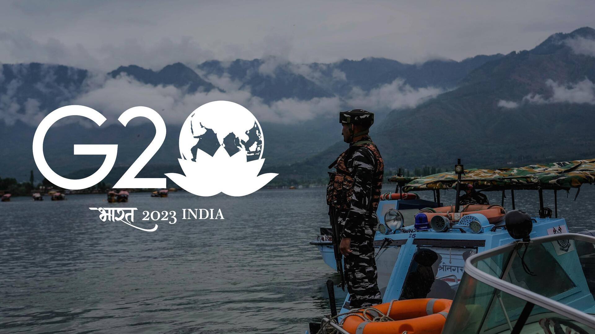 श्रीनगर में आज से G-20 की ऐतिहासिक बैठक, सुरक्षा के कड़े इंतजाम