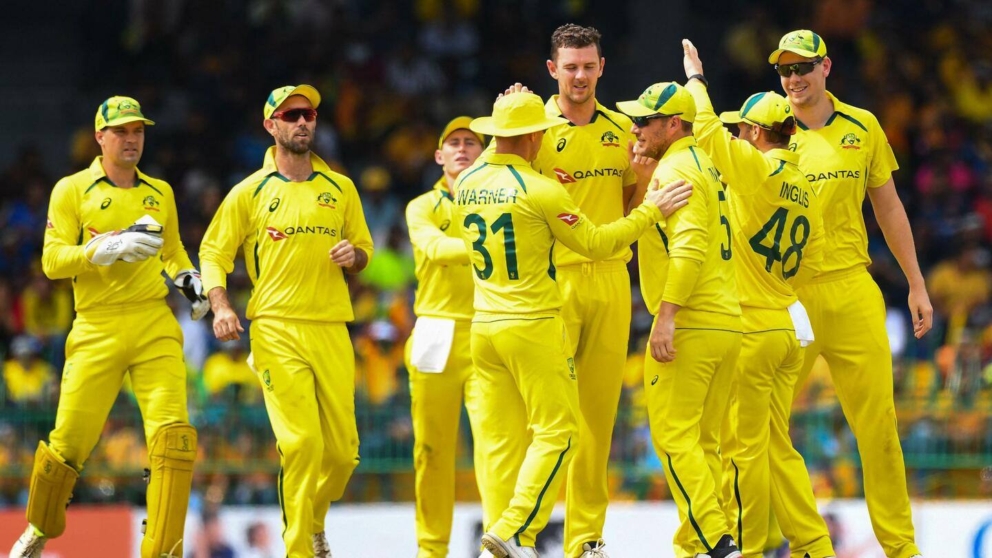 आखिरी वनडे में ऑस्ट्रेलिया ने श्रीलंका को चार विकेट से हराया, बने ये रिकॉर्ड्स