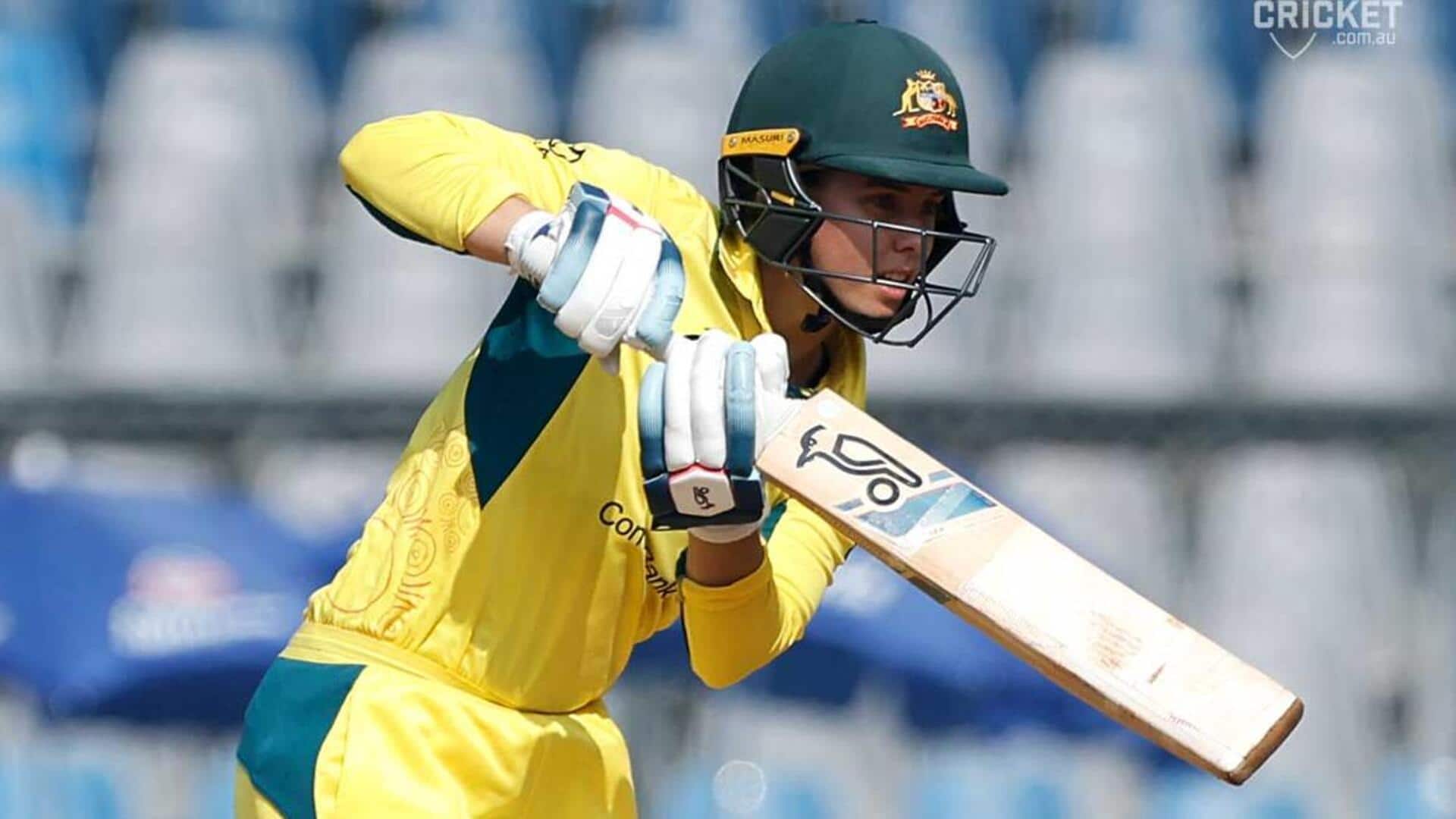 भारत बनाम ऑस्ट्रेलिया: फीबी लिचफील्ड ने जड़ा लगातार दूसरा वनडे अर्धशतक, जानिए उनके आंकड़े