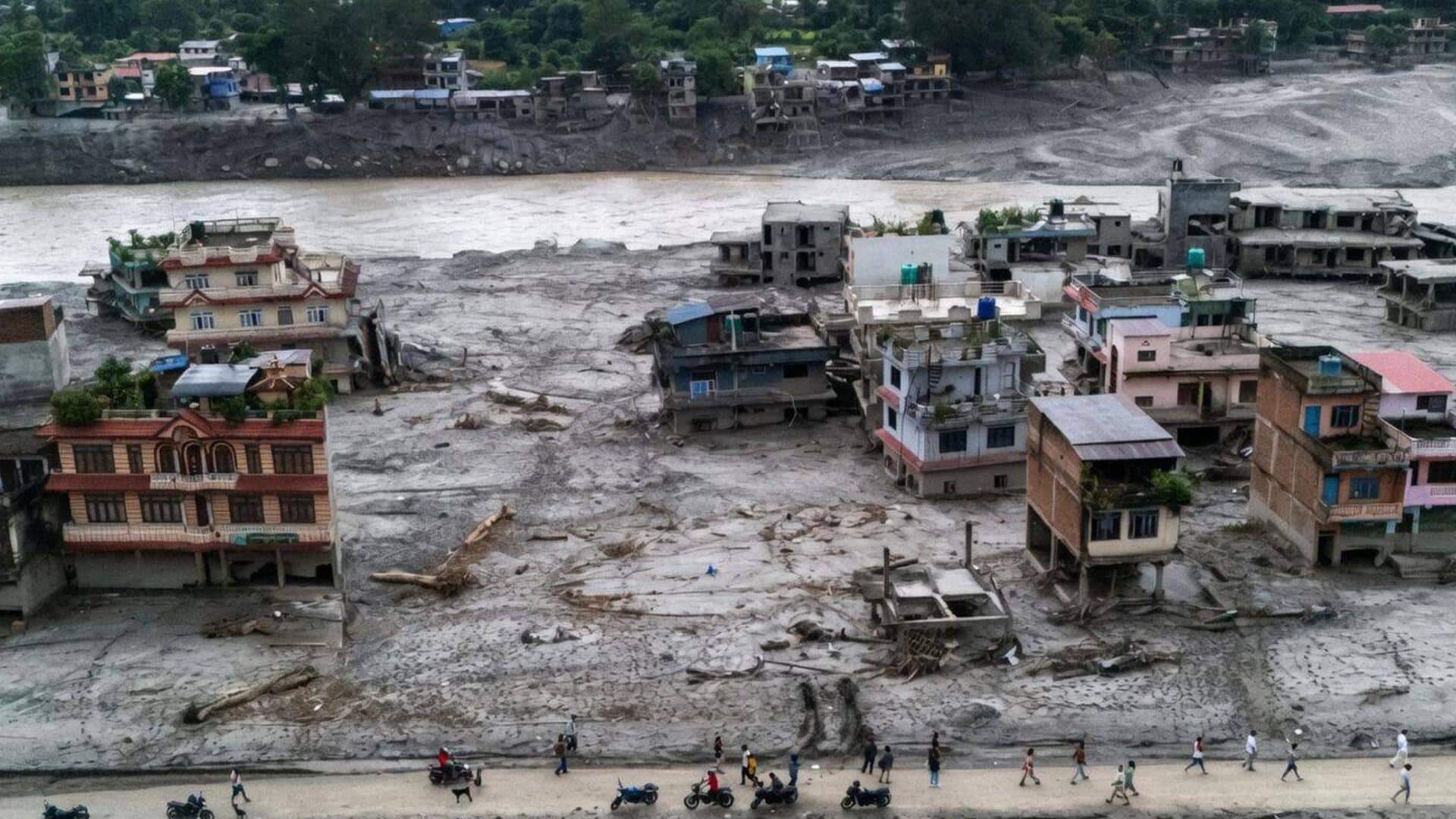 नेपाल बाढ़ से पहले सैटेलाइट तस्वीरों में मिले थे खतरे के संकेत, वैज्ञानिकों का दावा