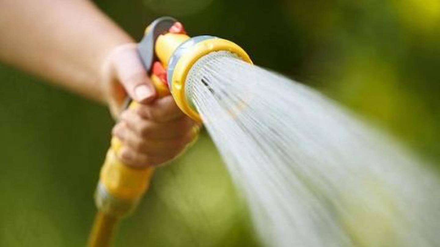 पानी का करें तेज छिड़काव पानी का करें तेज छिड़काव